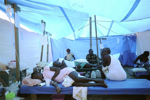 La cepa de cólera de Haití procede del sur de Asia