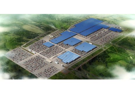 Renault lanza el proyecto fotovoltaico más grande del mundo