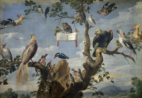 Los cuadros de aves del Museo del Prado en Twitter