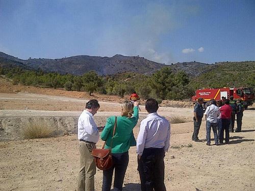Estabilizados los incendios forestales de Marines y Calles (Valencia)