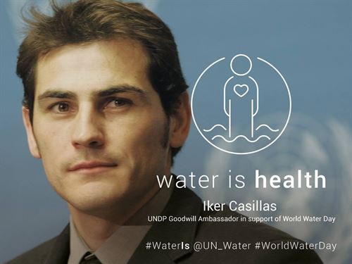 22 de Marzo: Día Mundial del Agua y el apoyo de Iker Casillas