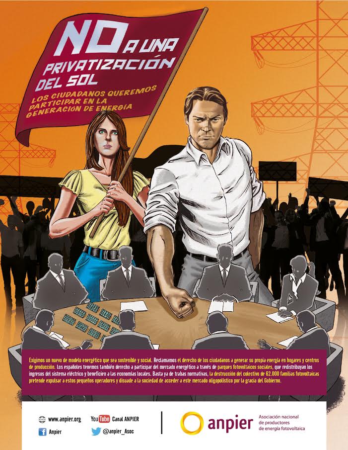 ANPIER denuncia la subasta para la instalación de potencia de energía renovable