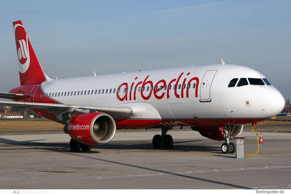 Air Berlin equipará sus nuevos aviones con sharklets y reducirá en más de 1.000 toneladas de emisiones CO2