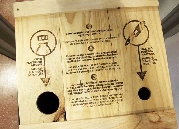 Euskotren invita a la comunidad educativa a participar en la iniciativa "Euskotren sostenible gracias a ti"