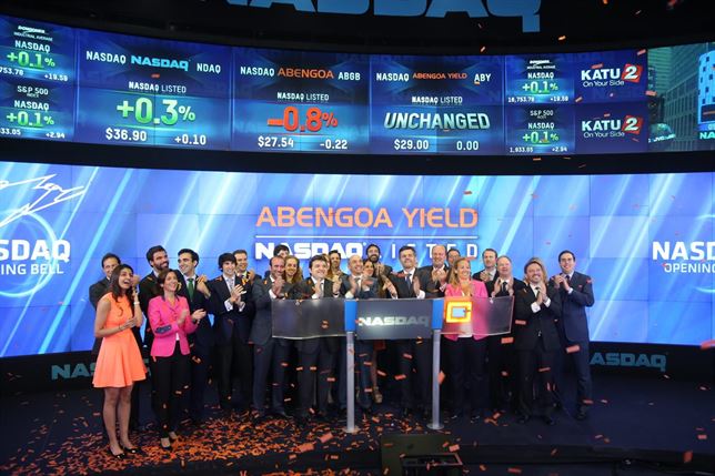 Abengoa vende activos renovables a Abengoa Yield por 614 millones