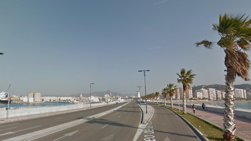 Un perro ayuda al rescate de un hombre que se ahogaba en el puerto de Málaga