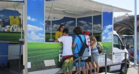 El reciclaje y  las fiestas del San Froilán de Lugo