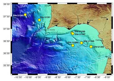 Sedimentos marinos en el Golfo de Cádiz y el oeste de Portugal revelarán cambios climáticos pasados