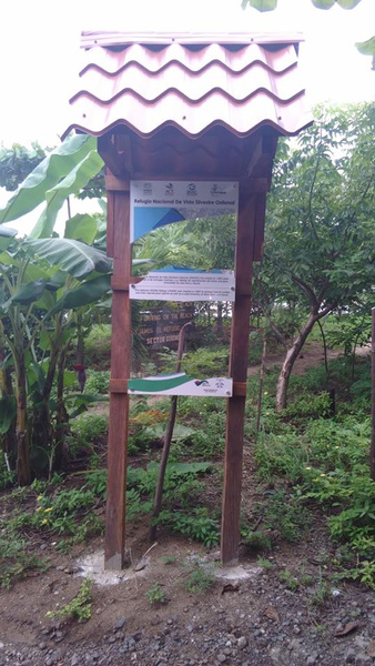 Unos energúmenos destruyen rótulos informativos en Ostional