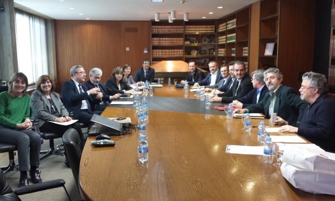 Las cuatro diputaciones catalanas y la AMB se unen ante Europa contra el cambio climático