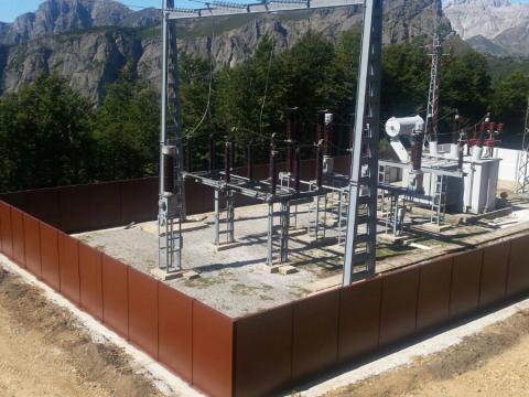 La subestación eléctrica del Puerto de Panderruedas reduce hasta cuatro veces su nivel sonoro para proteger al urogallo cantábrico