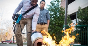 Innovador extintor que apaga incendios con sonido (ver video)
