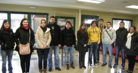Alumnos del Máster de Contaminación Industrial de la Universidad de Vigo