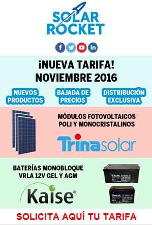 Las nuevas tarifas de Solar Rocket te sorprenderán