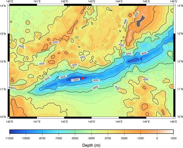 Las bacterias proliferan a 10.000 kms de profundidad en la Fosa de las Marianas