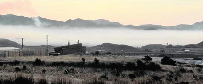 Ecologistas denuncia la contaminación por quemas agrícolas en la Costera Sur (Murcia)