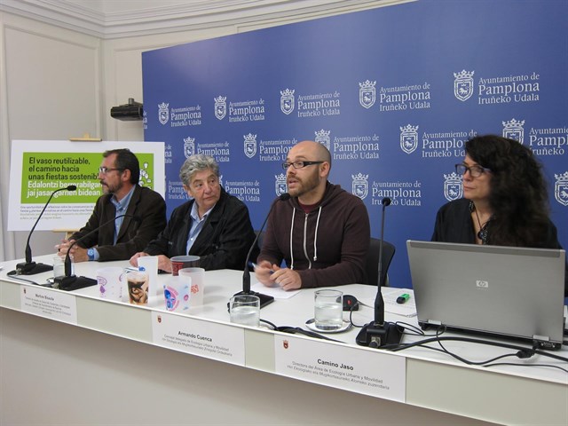 Pamplona prepara 150.000 vasos reutilizables para las fiestas de San Fermín