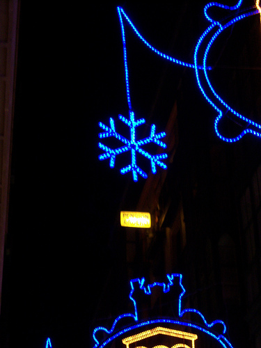 El Ayuntamiento de Bilbao mantiene una reducción del consumo de energía de su alumbrado navideño de un 33%