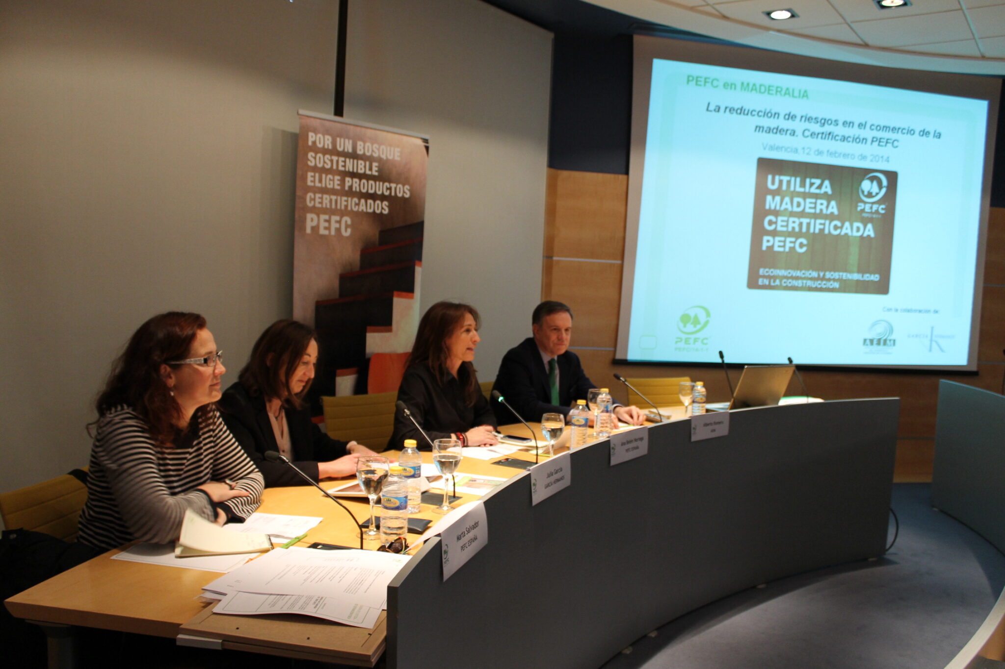 PEFC España y la reducción de riesgos en el comercio de madera en FIMMA-MADERALIA