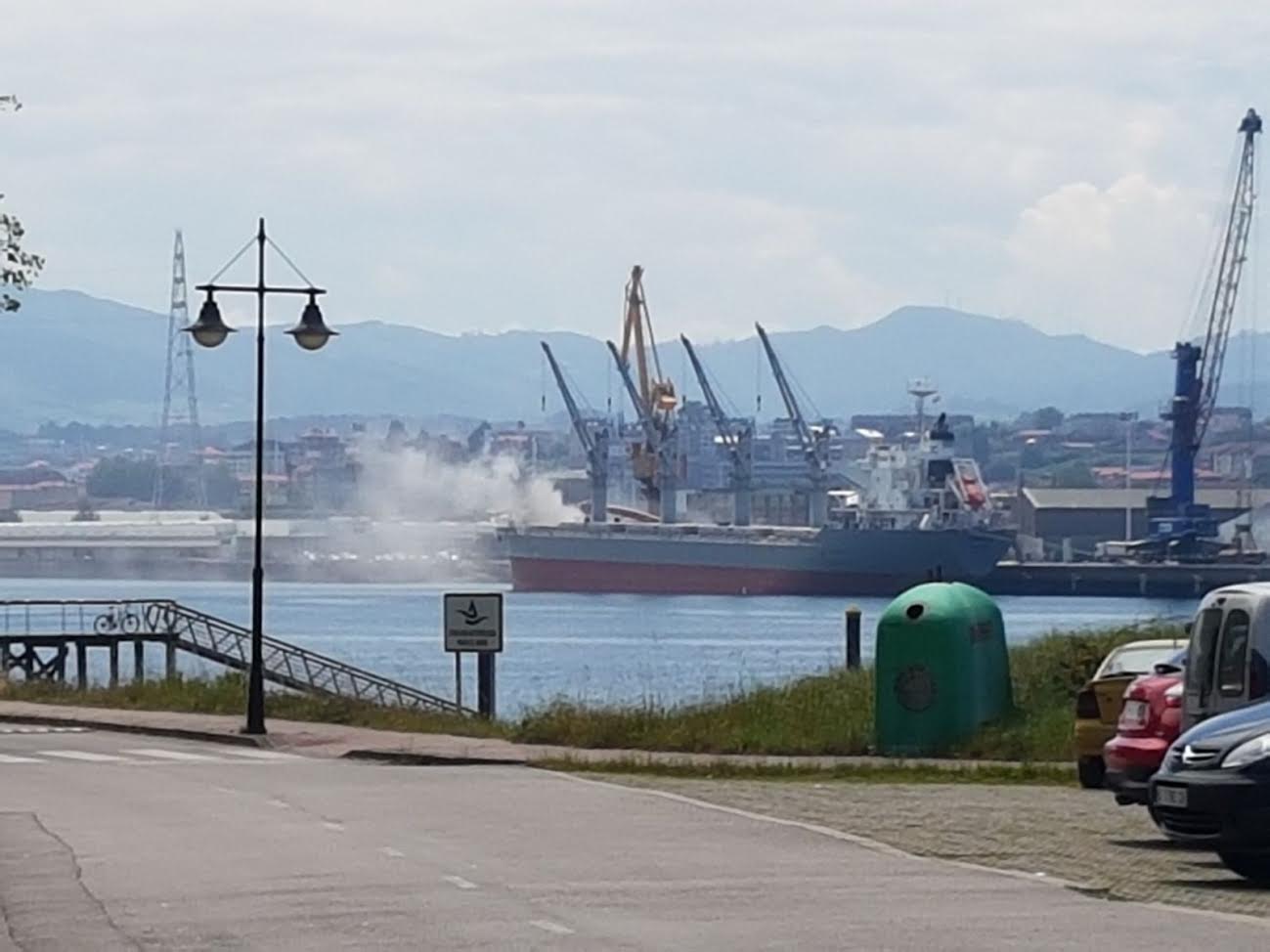 Asturias. Vuelven las nubes de polvo al Puerto de Avilés