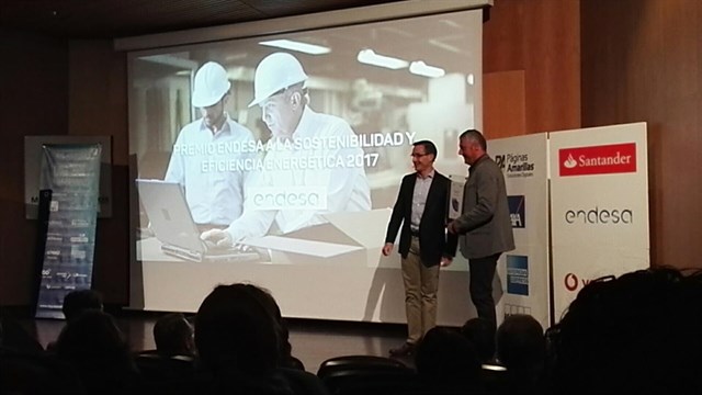 El CDO Covaresa recibe el Premio a la Sostenibilidad y Eficiencia Energética de Endesa por reducir la emisión de CO2