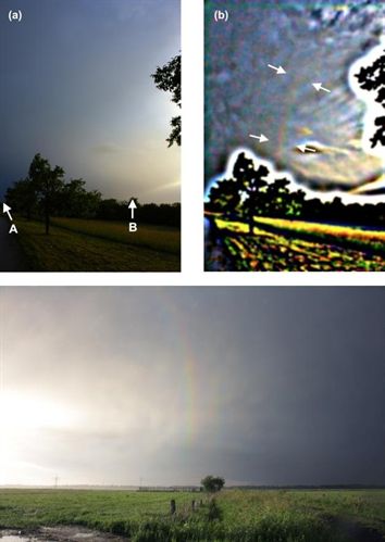 Demostrada en foto la existencia de arco iris triples