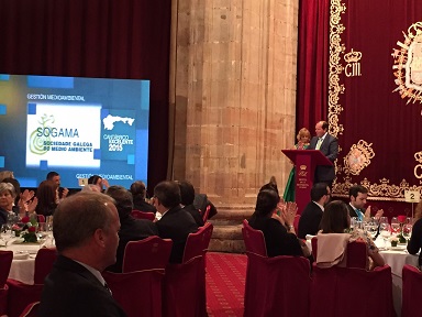Premio Cantábrico Excelente 2015 para SOGAMA