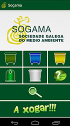 Una APP para Smarthphones creada por Sogama ayuda a los ciudadanos a separar correctamente sus residuos
