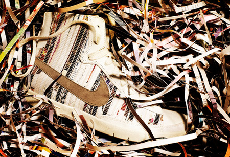 Zapatillas Nike hechas con papel reciclado…