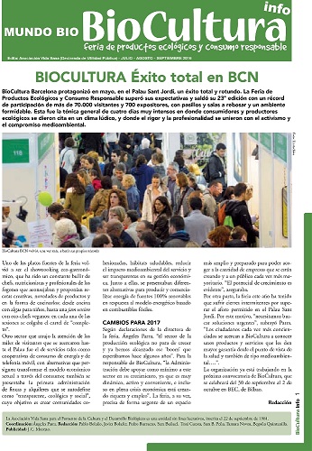 Ya puedes leer el último número de ‘BIOCULTURA INFO’