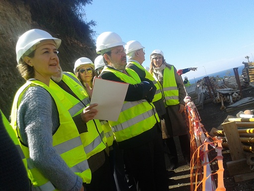 La depuradora de aguas de Nerja estará plenamente operativa en junio de 2016