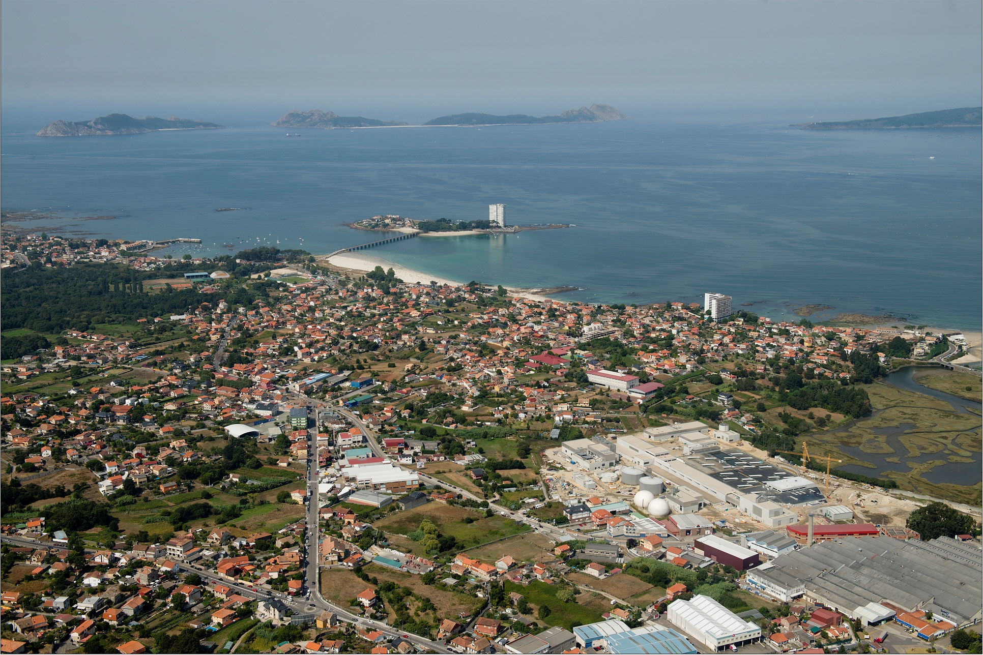Medio Ambiente pone en servicio la nueva Estación Depuradora de Aguas Residuales de Lagares (Vigo)