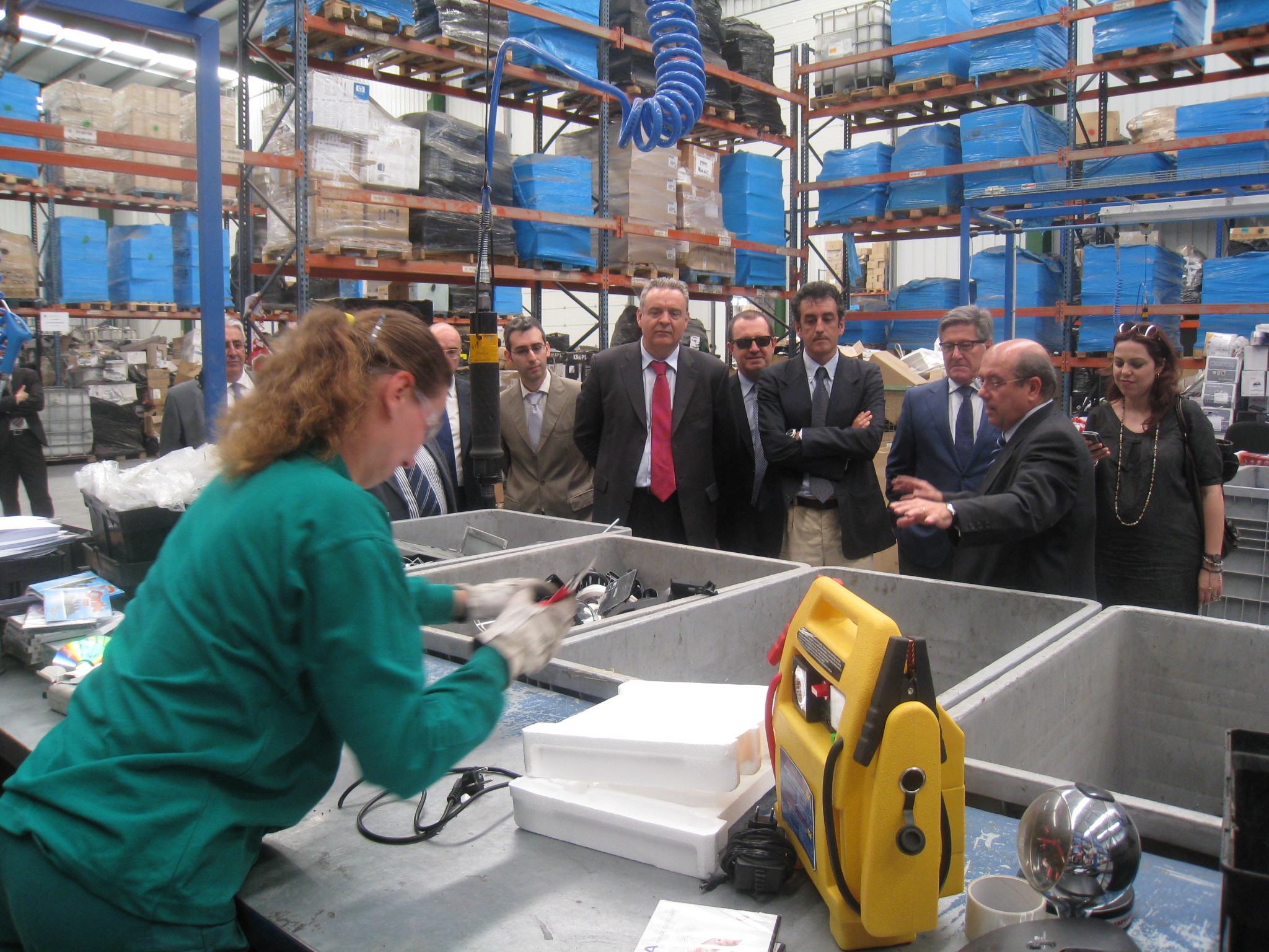 El Gobierno de Cantabria se interesa por el servicio público de gestión de residuos de Aragón