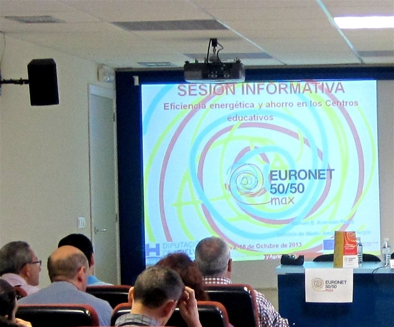 Gracias a Euronet 50/50 max 12 colegios de Huelva logran un 10% de ahorro en consumo de energía