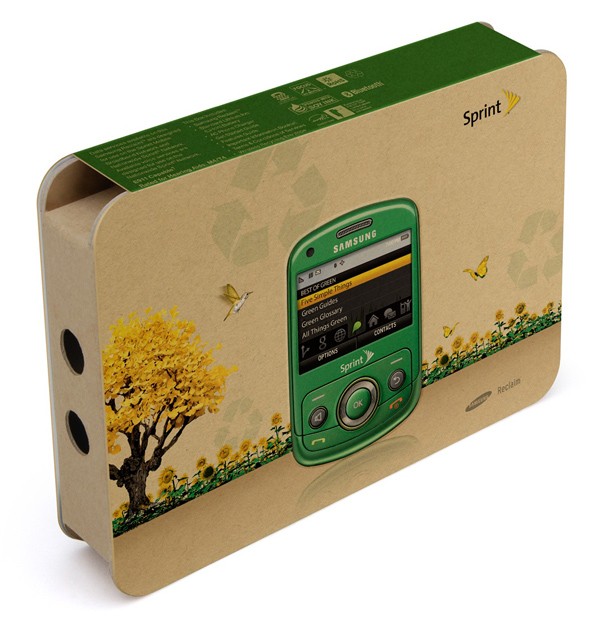 Móvil ultra ecológico hecho de maíz