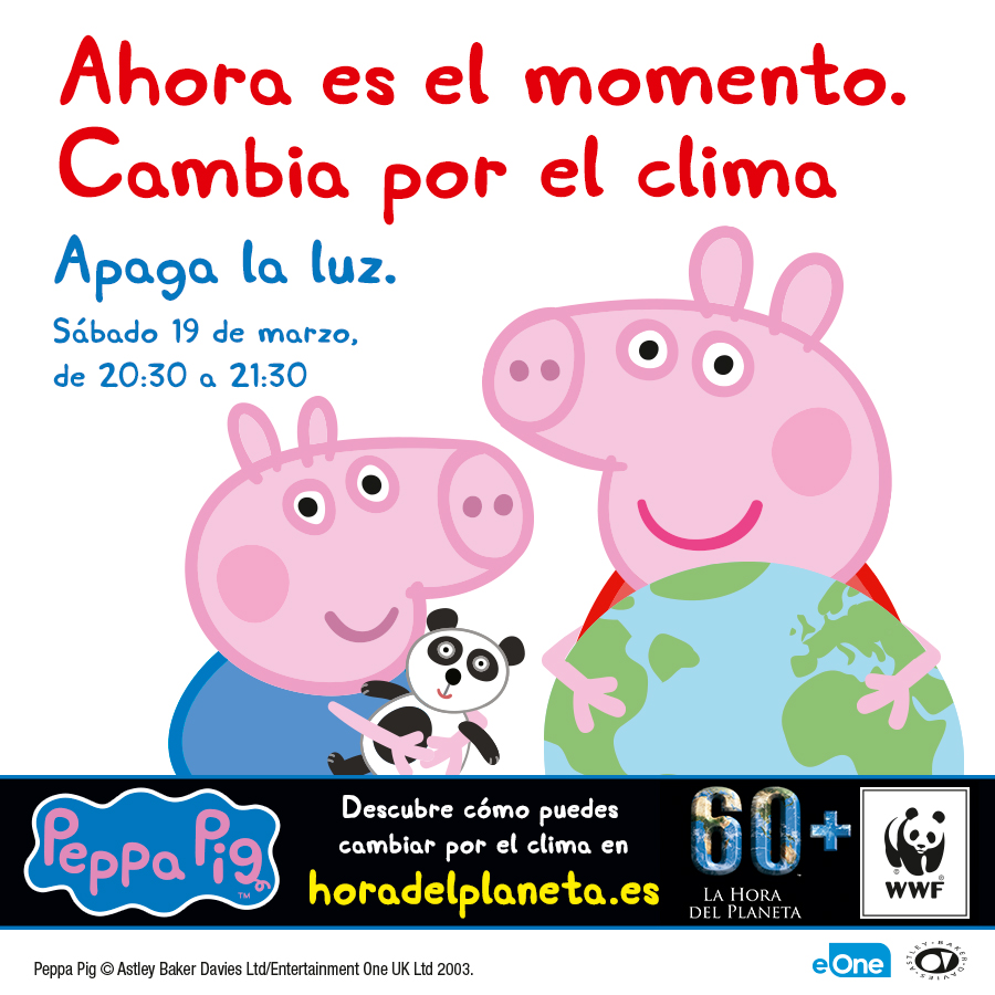 La serie infantil Peppa Pig y el calentamiento global