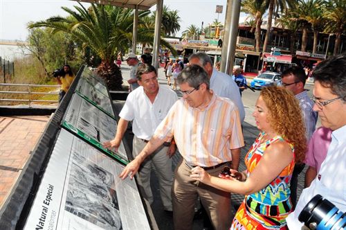 La Reserva Natura de Las Dunas (Gran Canaria) estrena nuevas señales informativas de protección