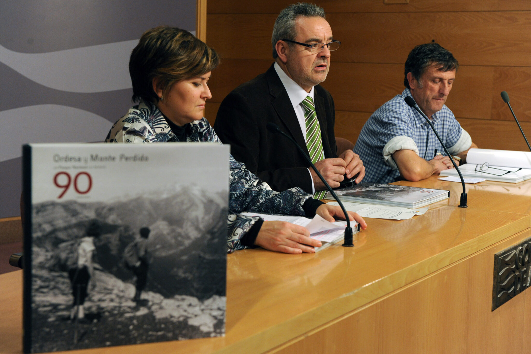 Boné presenta el libro "Ordesa y Monte Perdido