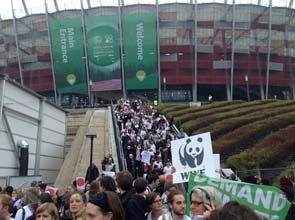 N.G.O.s walkout from climate conference in Warsaw