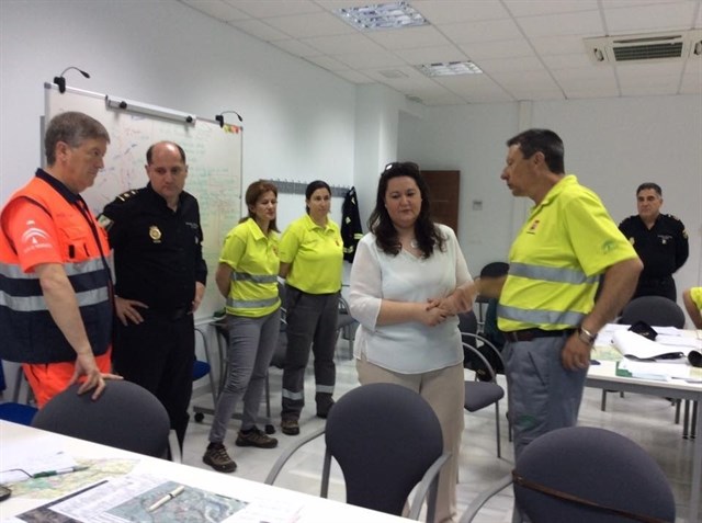 Andalucía coordina el primer simulacro de incendio forestal en zona interfaz realizado en un simulador virtual
