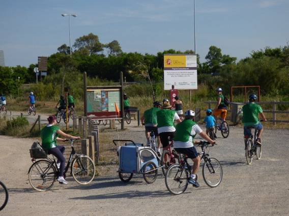 Polémica en la Vía verde Entre Ríos de Rota