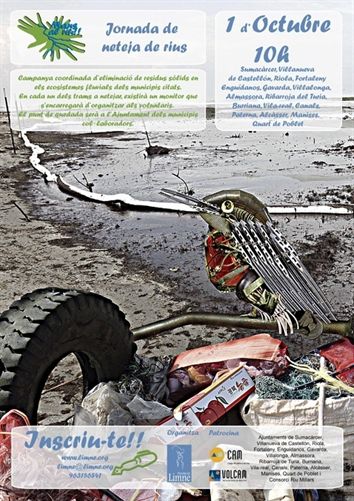 La Fundación Limne limpiará 16 tramos de ríos de las cuencas del Serpis