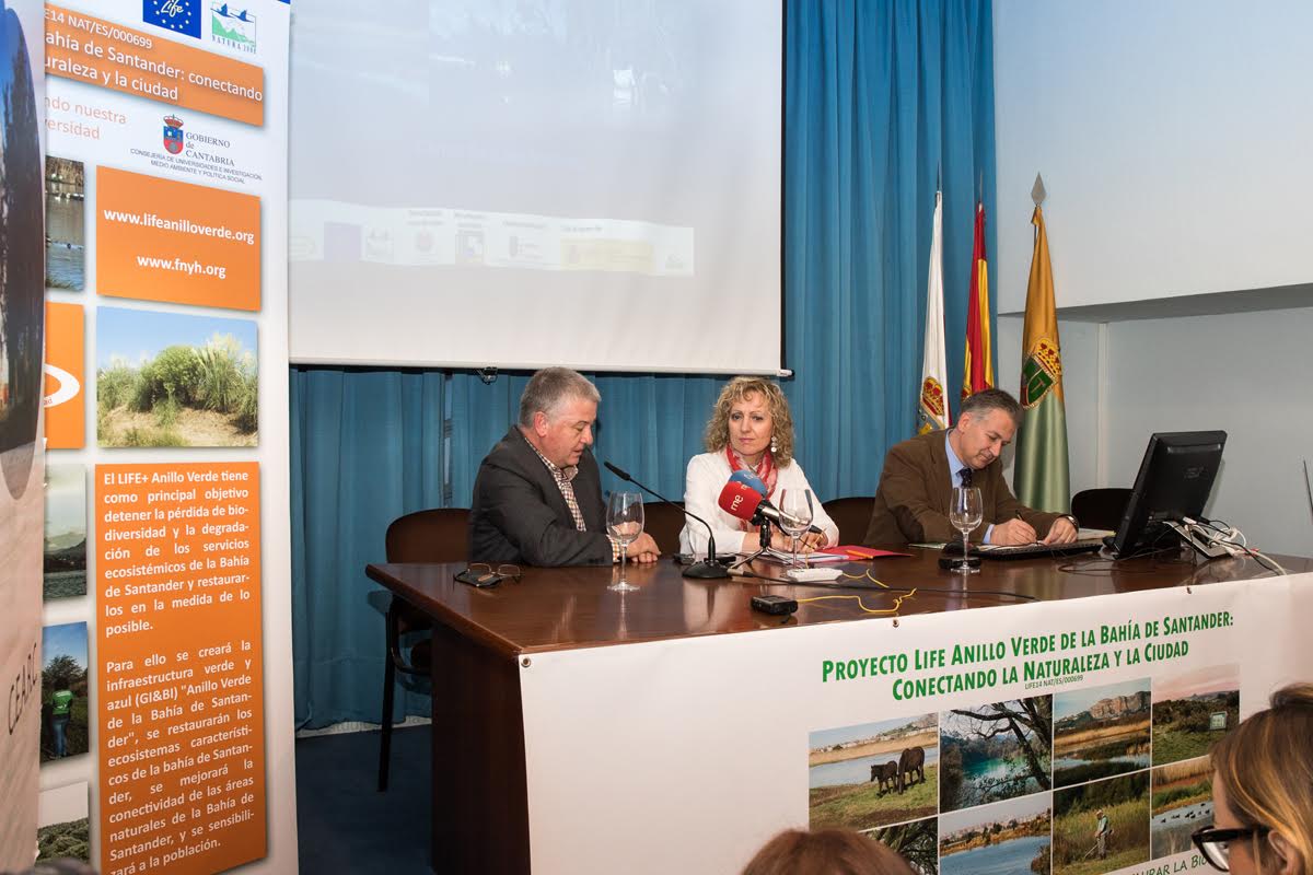 Presentación del proyecto LIFE Anillo Verde de la Bahía de Santander