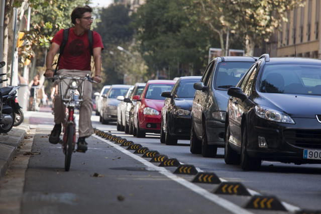 Barcelona por la movilidad en bicicleta