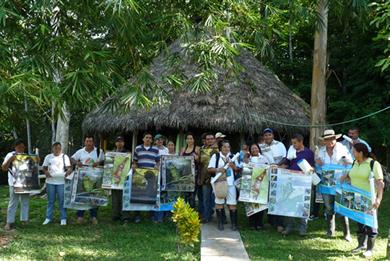 Taller para la conservación de especies en EL Paujil