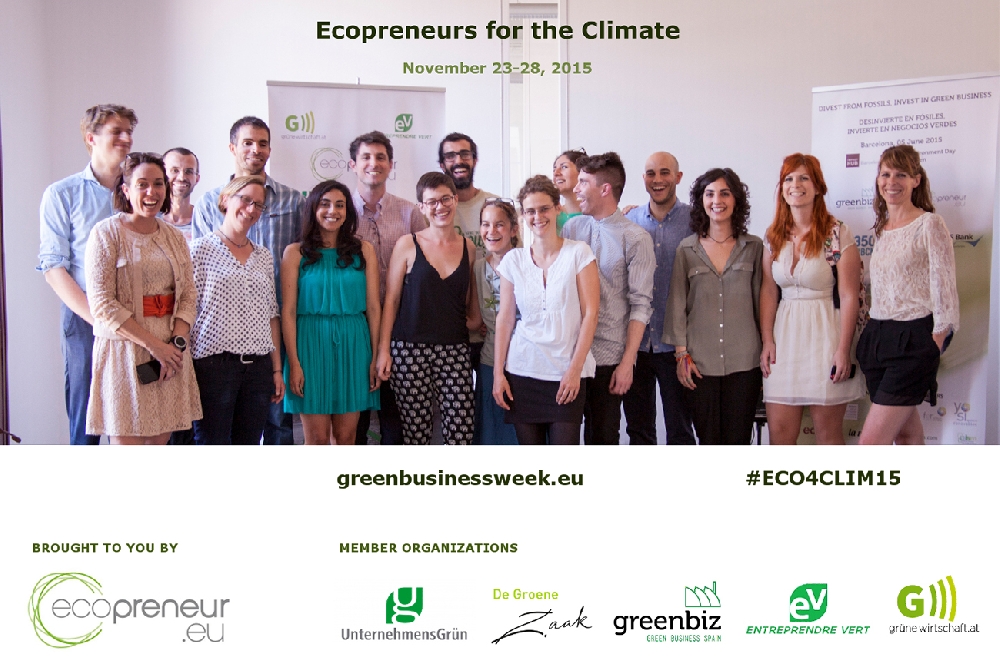 Ecopreneurs for the Climate 2015