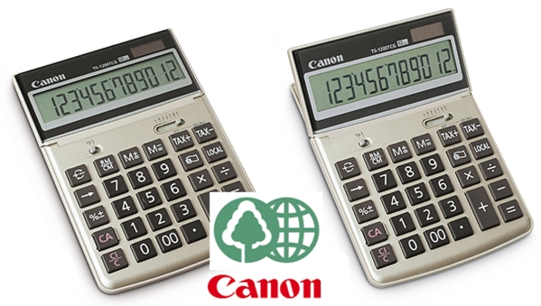Calculadora Canon solar TS-1200 TCG