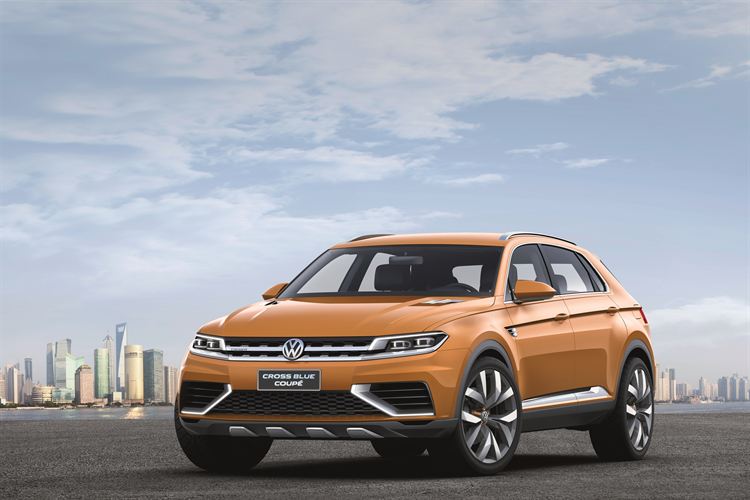 Volkswagen CrossBlue Coupé híbrido enchufable