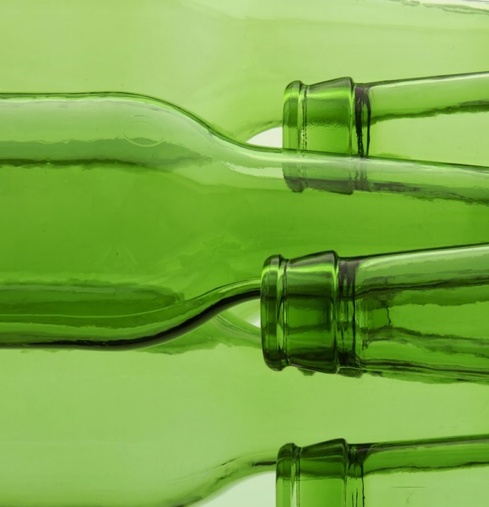 La tasa de reciclado de vidrio alcanzada en 2015 se encuentra 10 puntos por encima