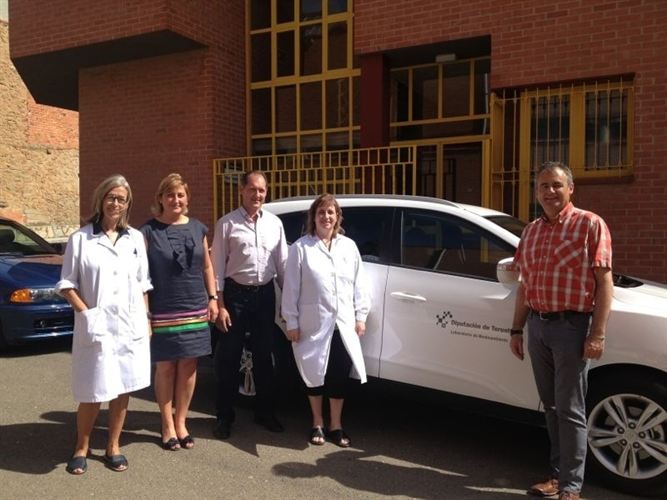 Nuevo vehículo para el Laboratorio de Medio Ambiente de Andorra